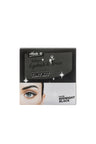 Intense eyelash & brow midnight black color