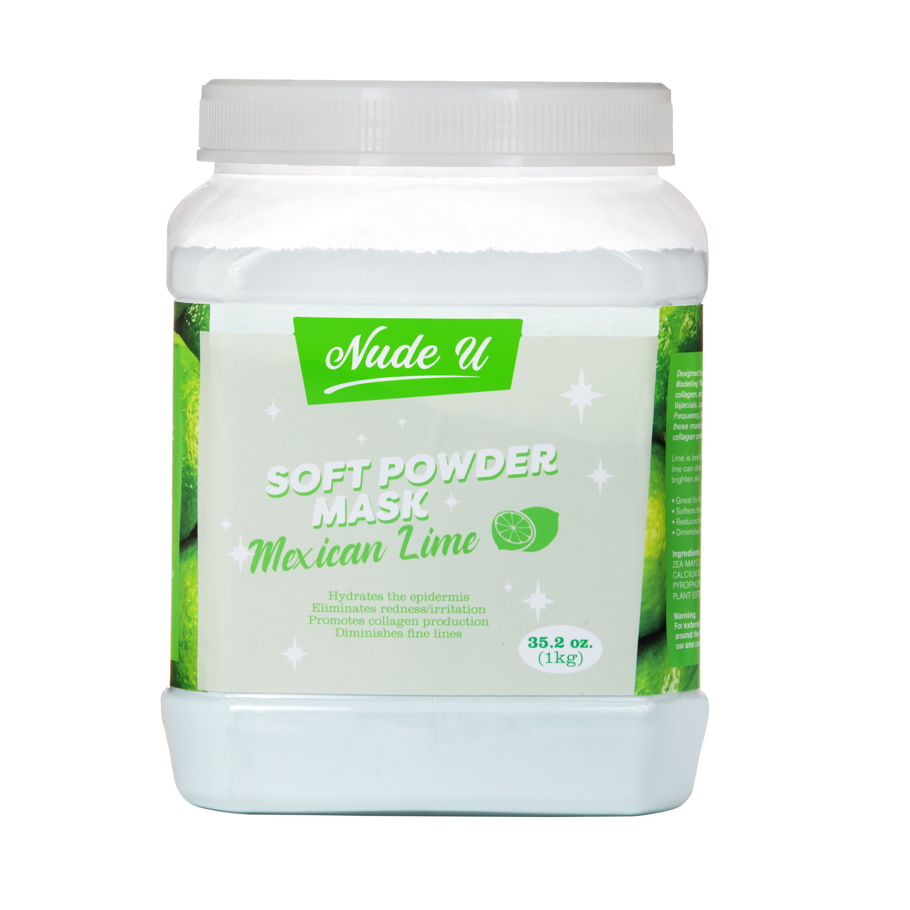 Mexican lime soft powder mask
