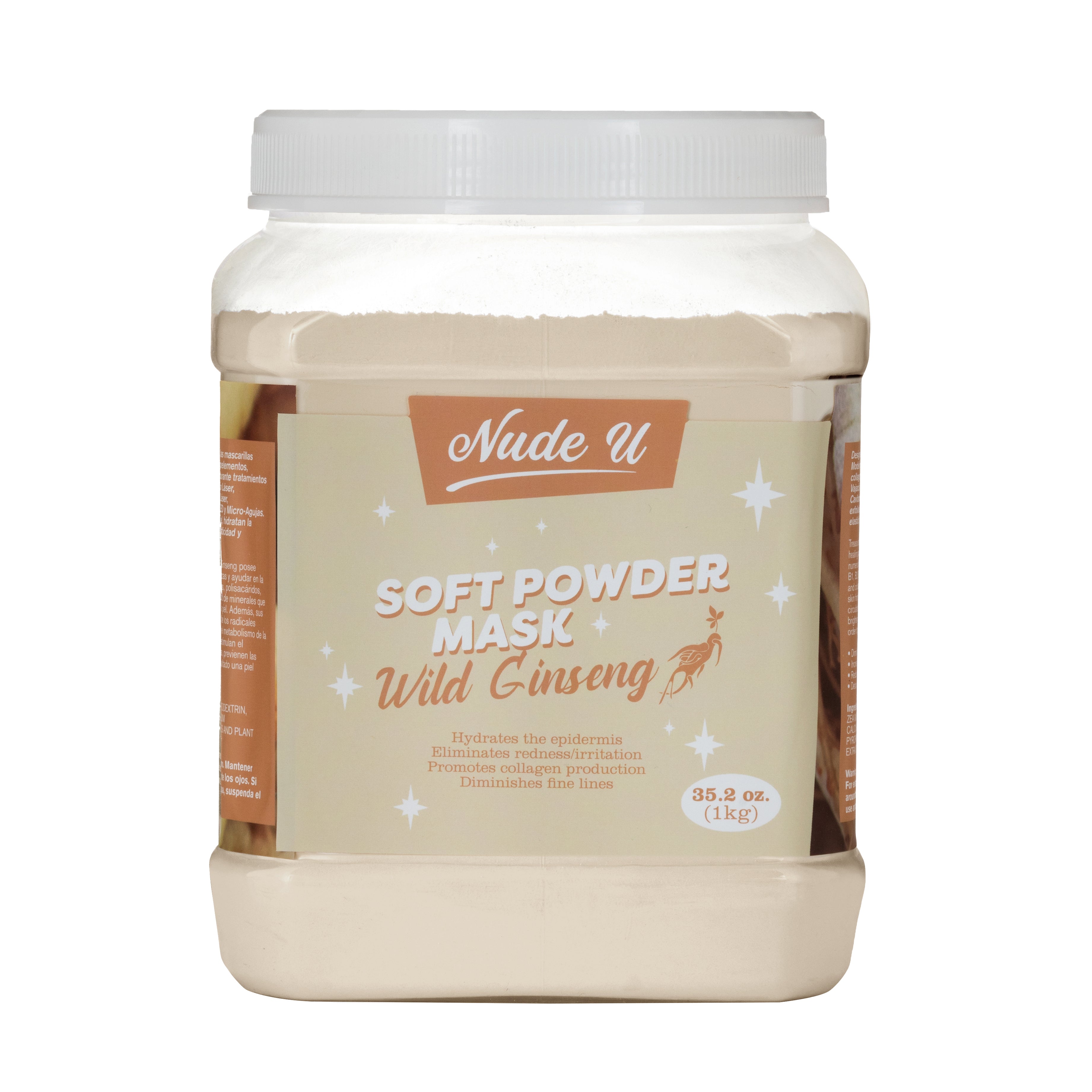 Wild ginseng soft powder mask
