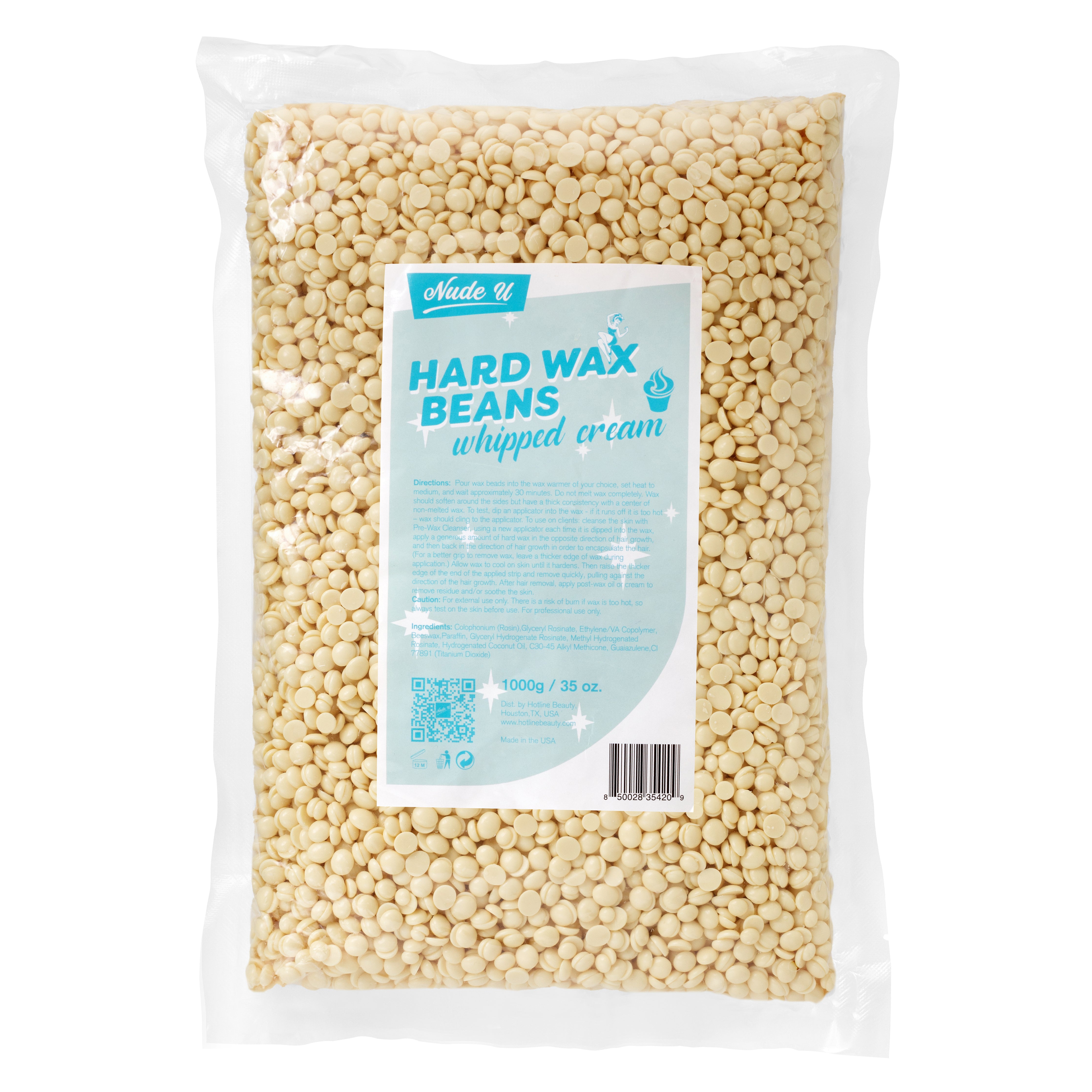 Whipped Cream Hard Wax Bean