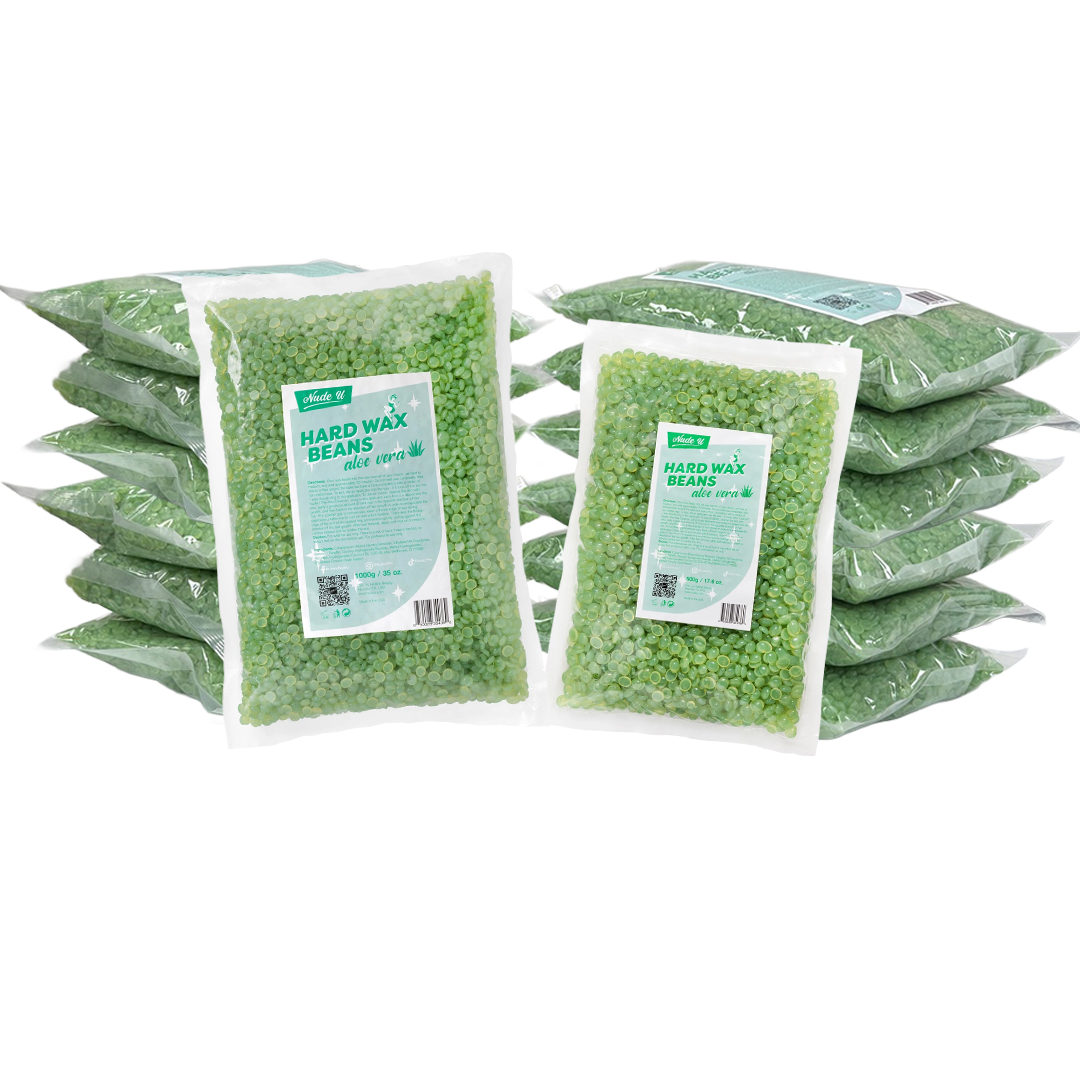 Main image for the 25-pounds of NudeU Aloe Vera Hard Wax Beans