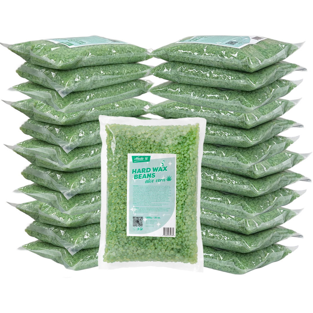 Main image for the 50-pounds of NudeU Aloe Vera Hard Wax Beans