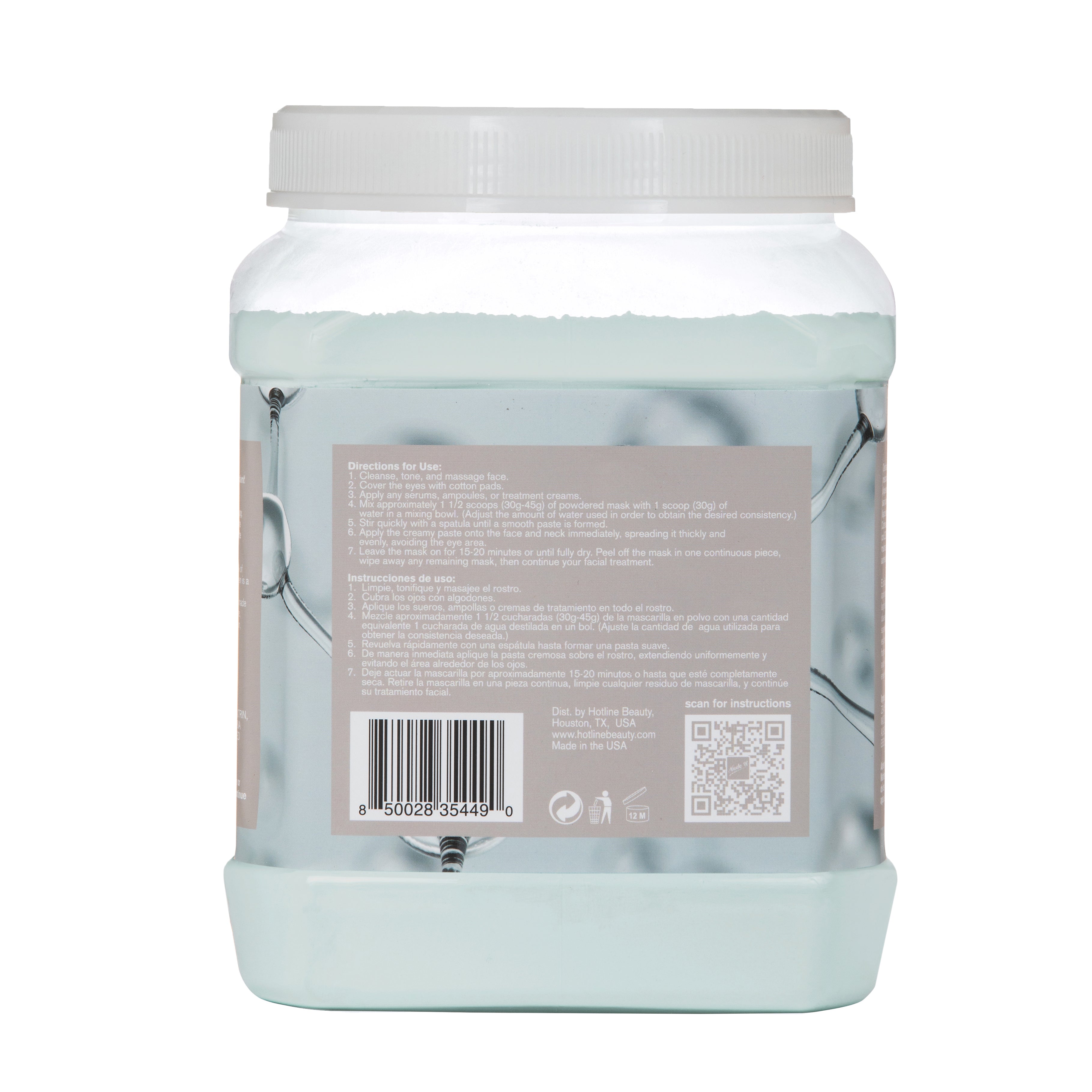 Collagen soft powder mask instructions