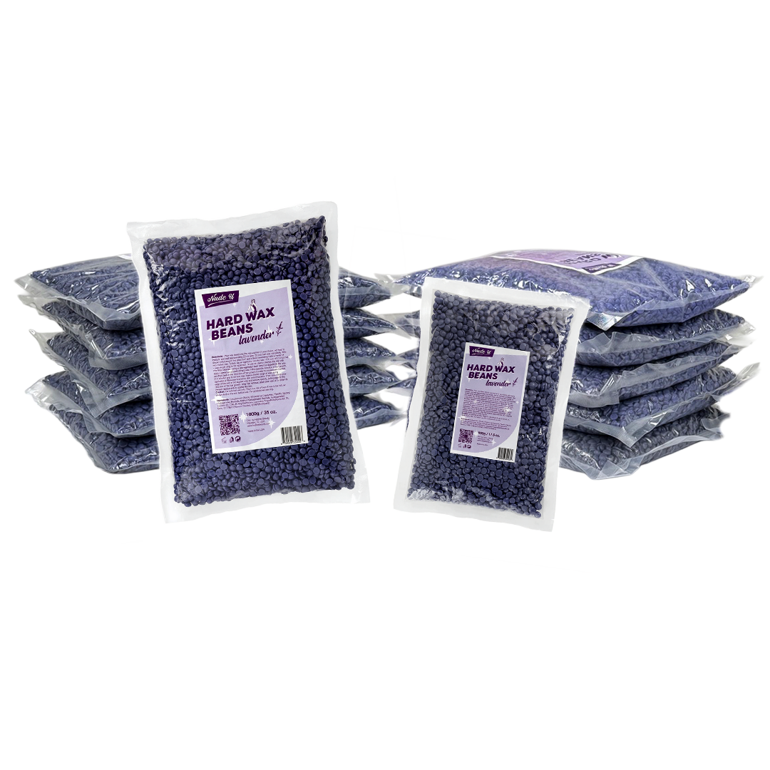 Main image for the 25-pounds of NudeU Lavender Hard Wax Beans