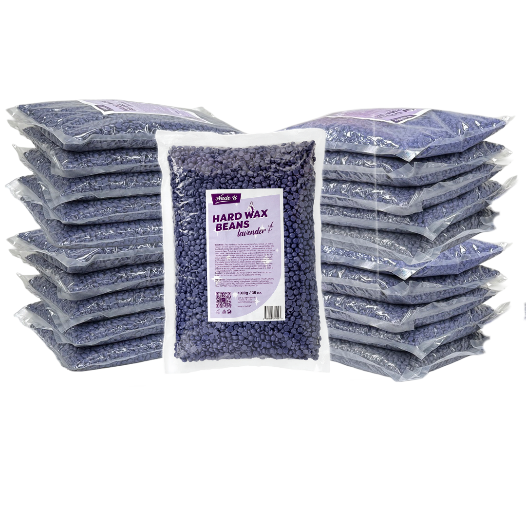 Main image for the 50-pounds of NudeU Lavender Hard Wax Beans