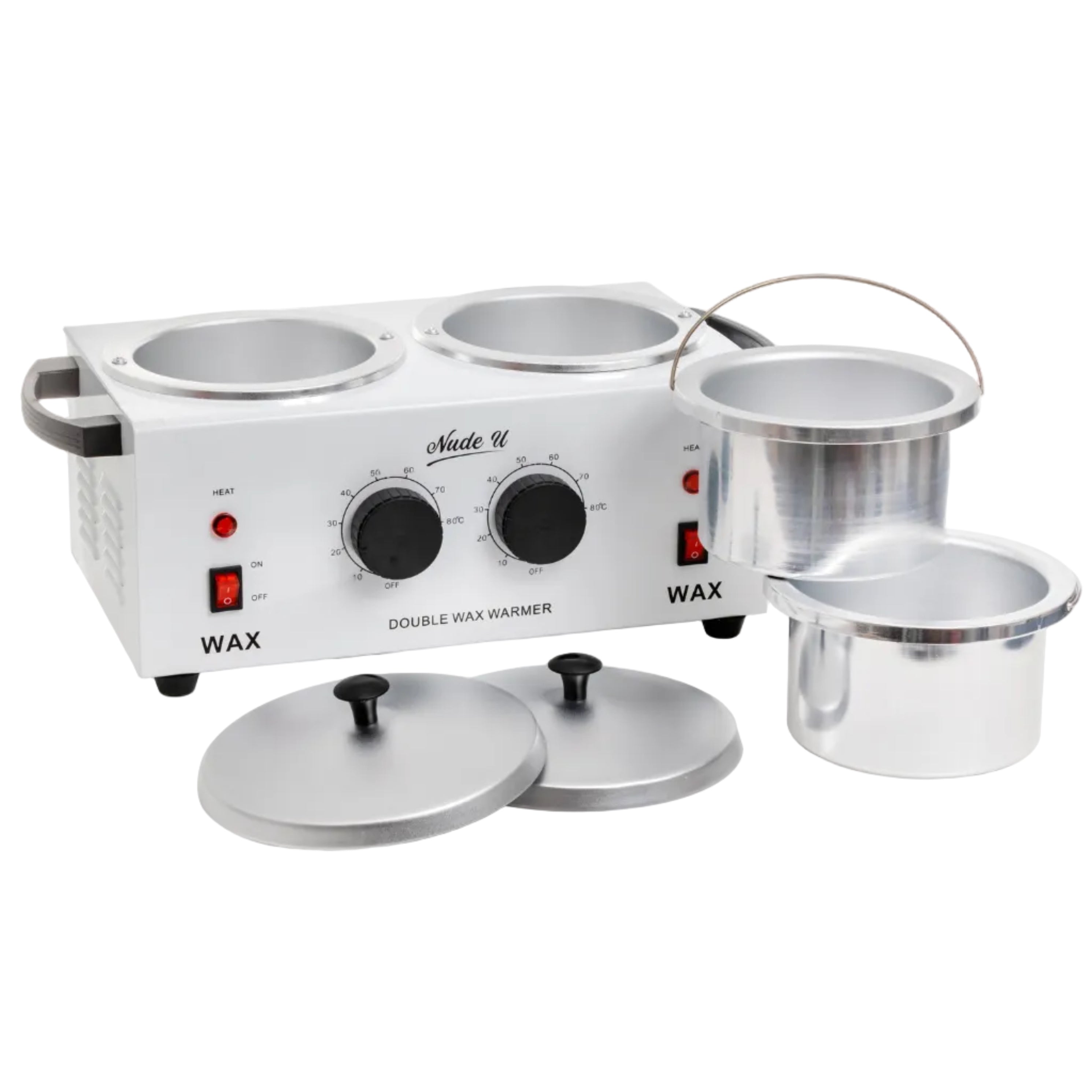 Professional wax warmer double pot