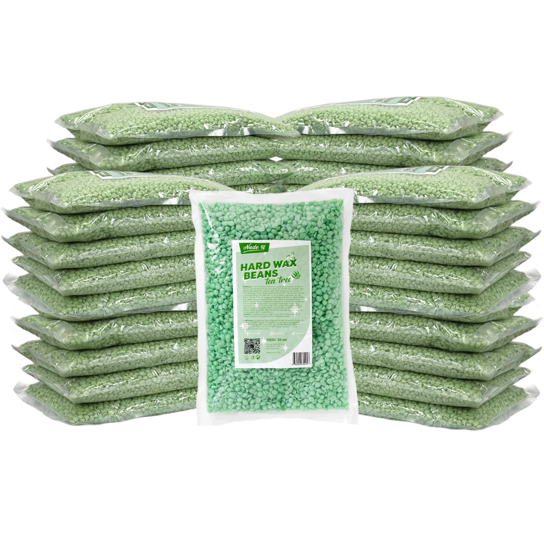 Main image for the 100-pounds of NudeU Tea Tree Hard Wax Beans