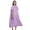 Image of the purple NudeU Yoni Steam Gown. 